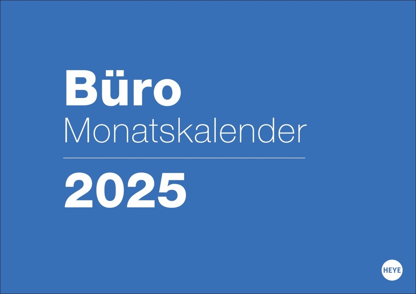 Cover: 9783756407644 | Büro Monatsplaner 2025 | Kalender | Spiralbindung | 14 S. | Deutsch