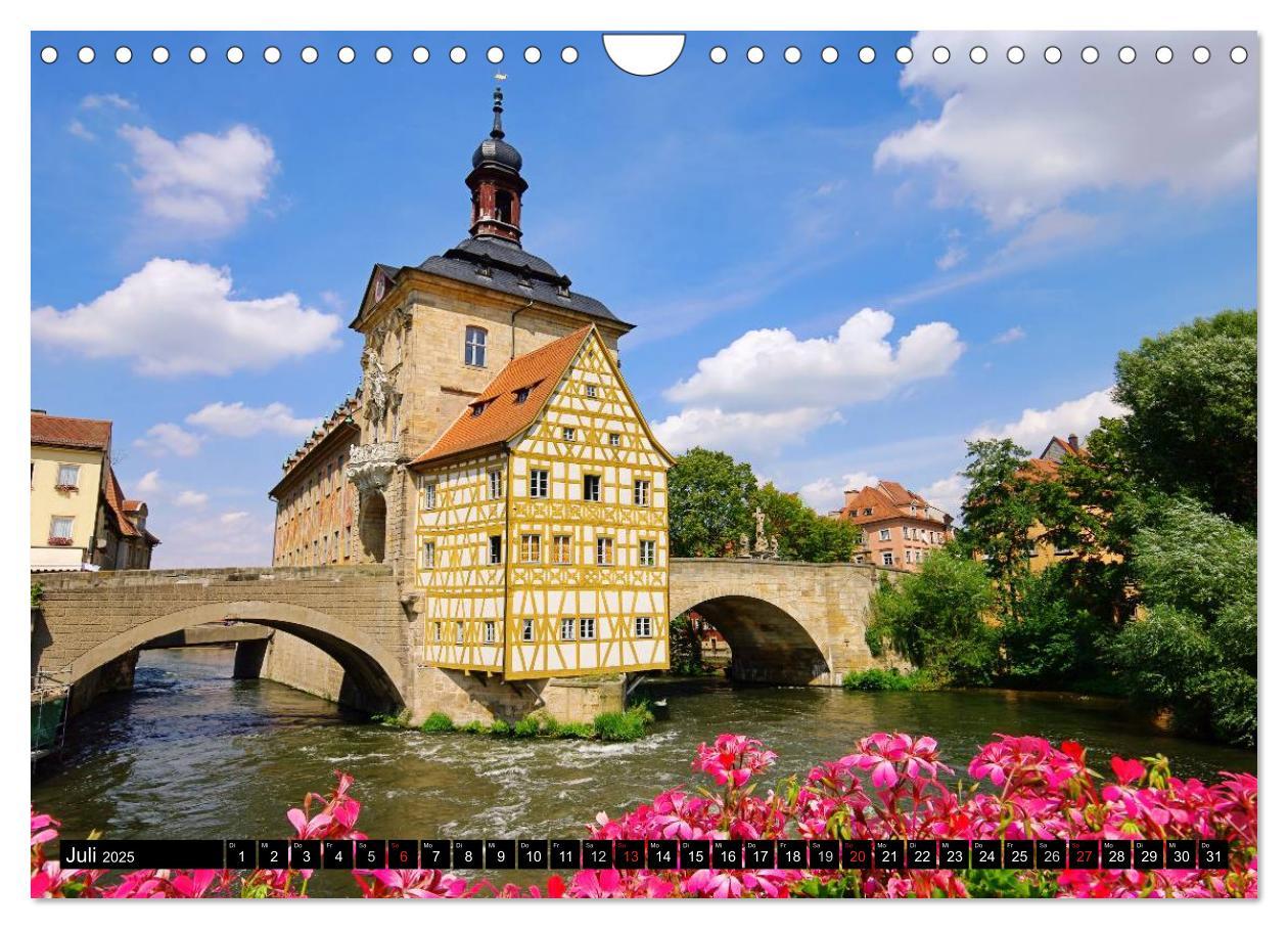 Bild: 9783435744695 | Bamberg und Fränkische Schweiz (Wandkalender 2025 DIN A4 quer),...