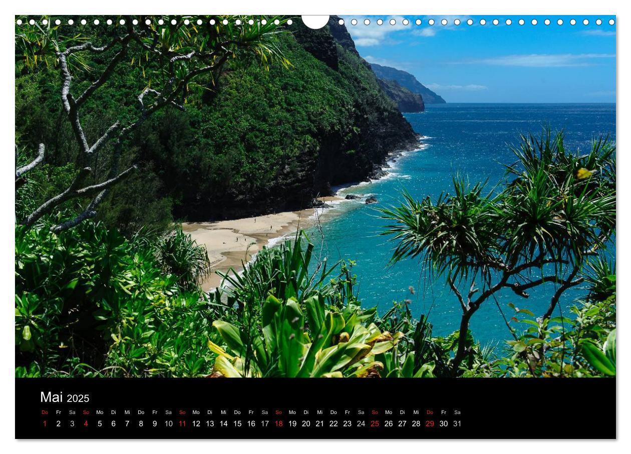 Bild: 9783435742967 | Hawaii - Kauai (Wandkalender 2025 DIN A3 quer), CALVENDO...