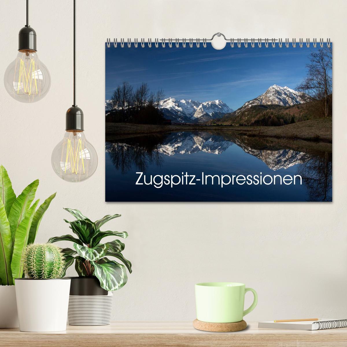 Bild: 9783435591466 | Zugspitz-Impressionen (Wandkalender 2025 DIN A4 quer), CALVENDO...