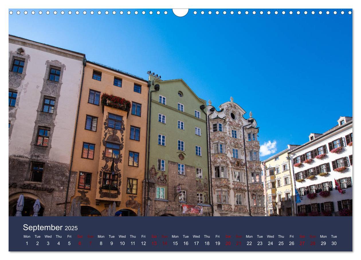 Bild: 9781325943272 | Innsbruck - Austria¿s capital of the alps (Wall Calendar 2025 DIN...