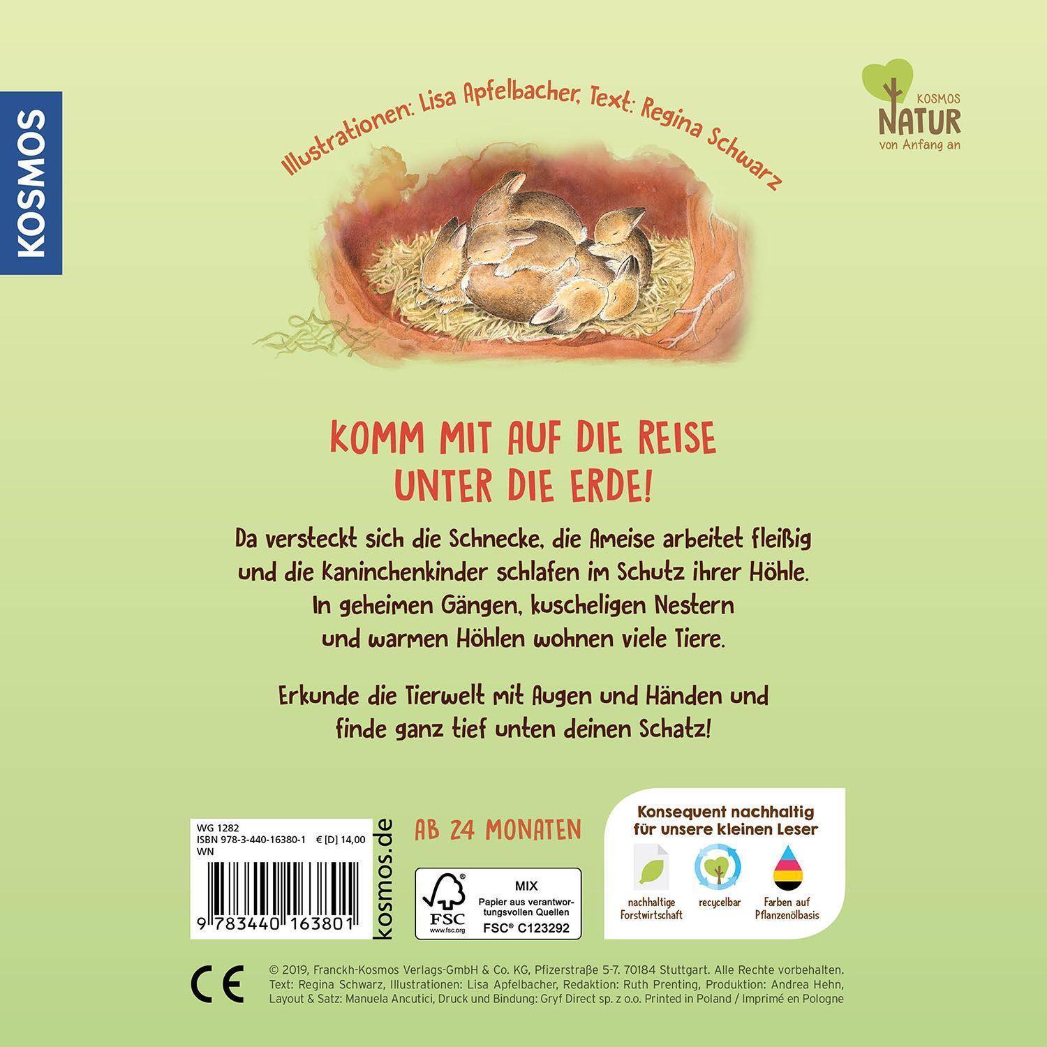 Bild: 9783440163801 | Guck mal unter die Erde | Lisa Apfelbacher (u. a.) | Buch | 24 S.