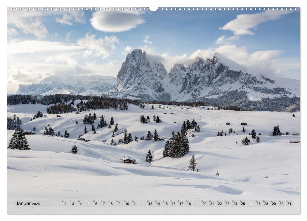 Bild: 9783383969720 | Faszination Dolomiten (Wandkalender 2025 DIN A2 quer), CALVENDO...