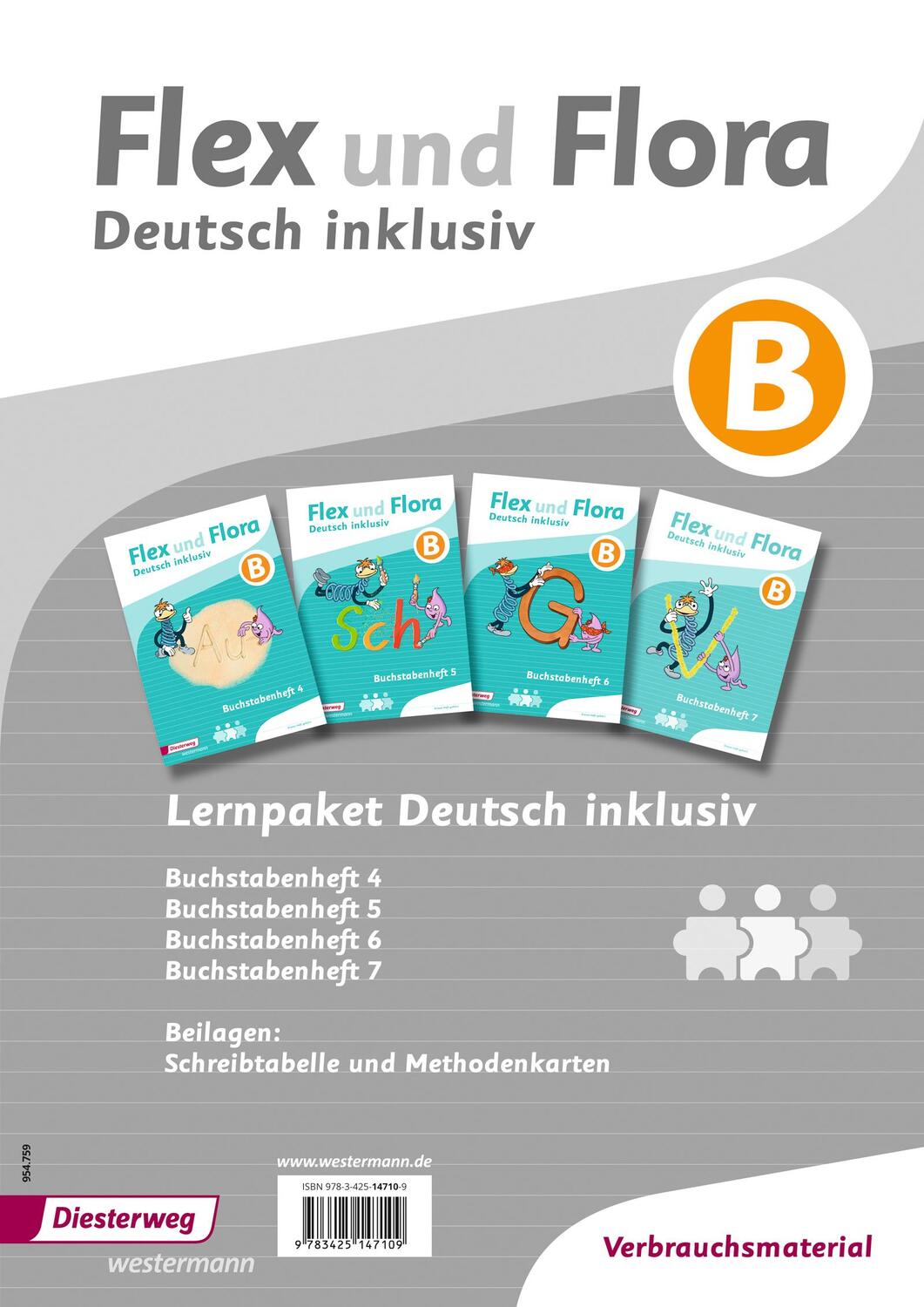 Cover: 9783425147109 | Flex und Flora Paket Inklusion B. Zusatzmaterial | Stück | 256 S.