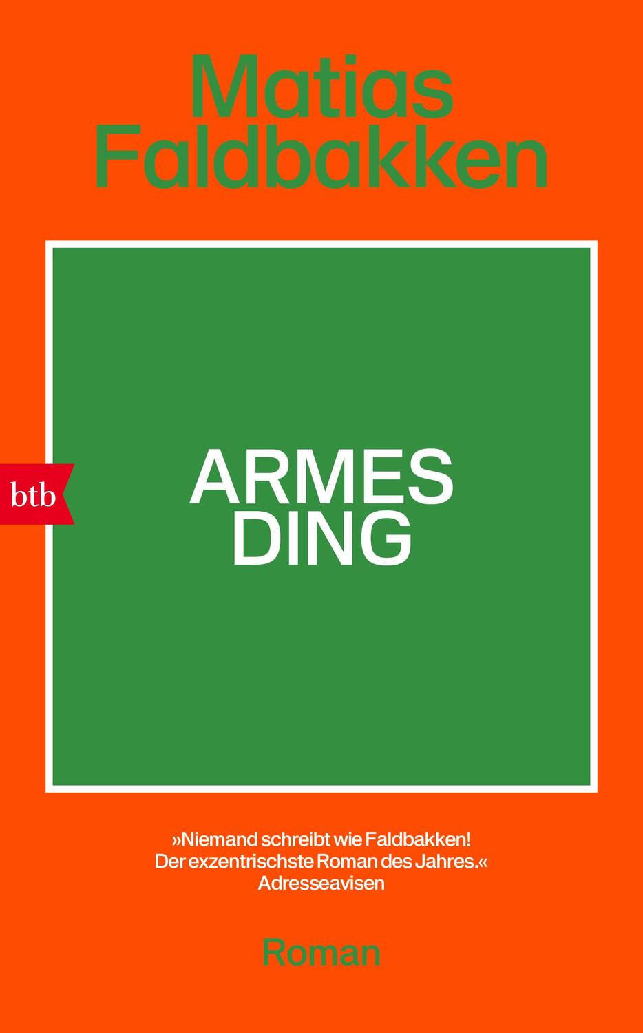 Cover: 9783442762668 | Armes Ding | Roman | Matias Faldbakken | Buch | 224 S. | Deutsch | Btb