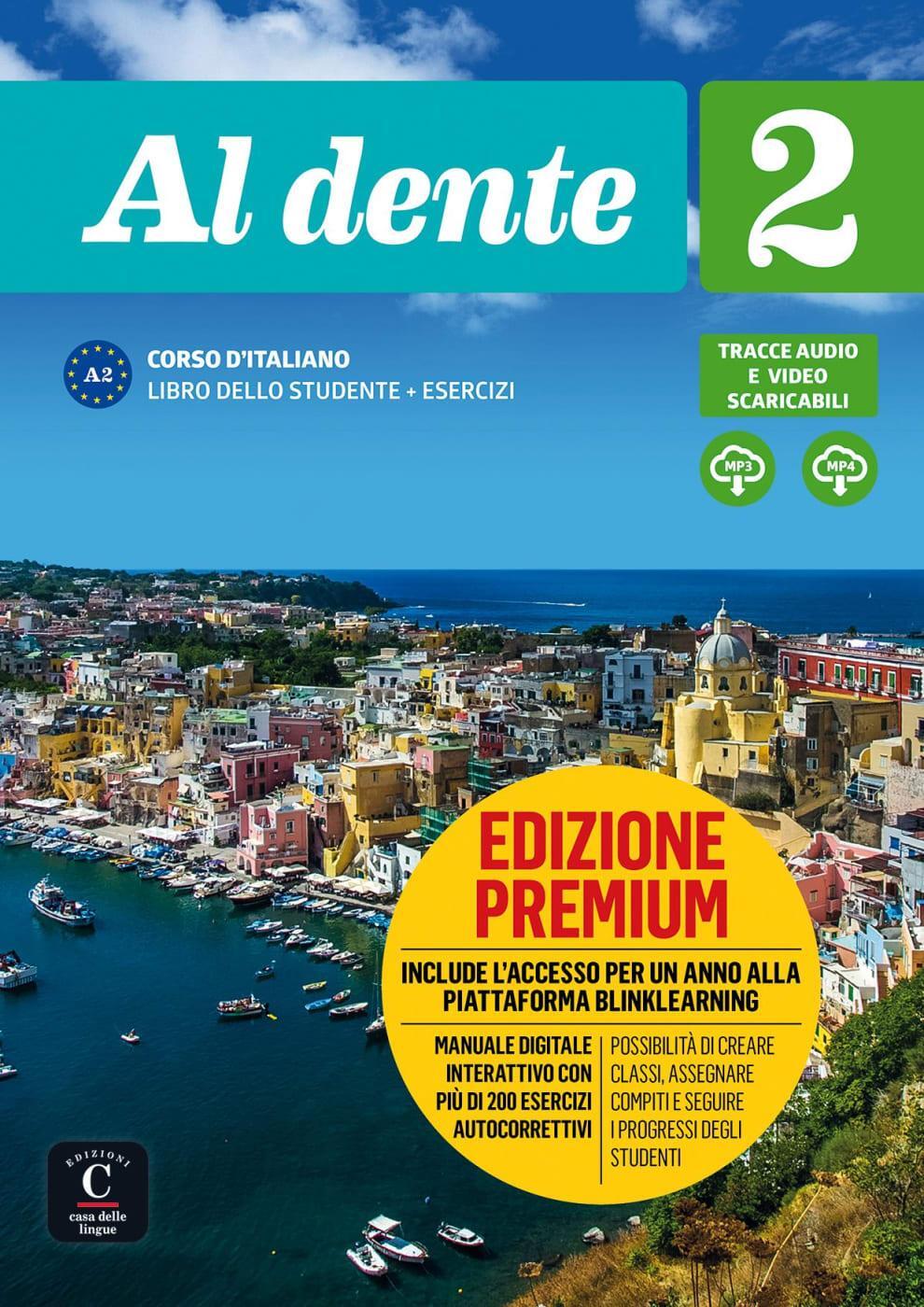 Cover: 9783125253957 | Al dente 2 (A2). Libro dello studente+ esercizi + CD + DVD + Premium