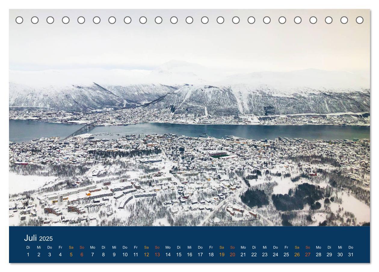 Bild: 9783435203055 | Tromsö, eisiges Nord-Norwegen (Tischkalender 2025 DIN A5 quer),...