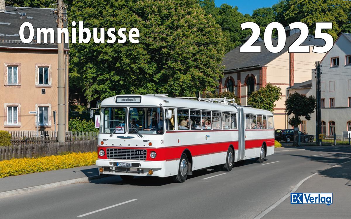 Cover: 9783844659474 | Omnibusse 2025 | Kalender | 13 S. | Deutsch | 2025 | EK-Verlag