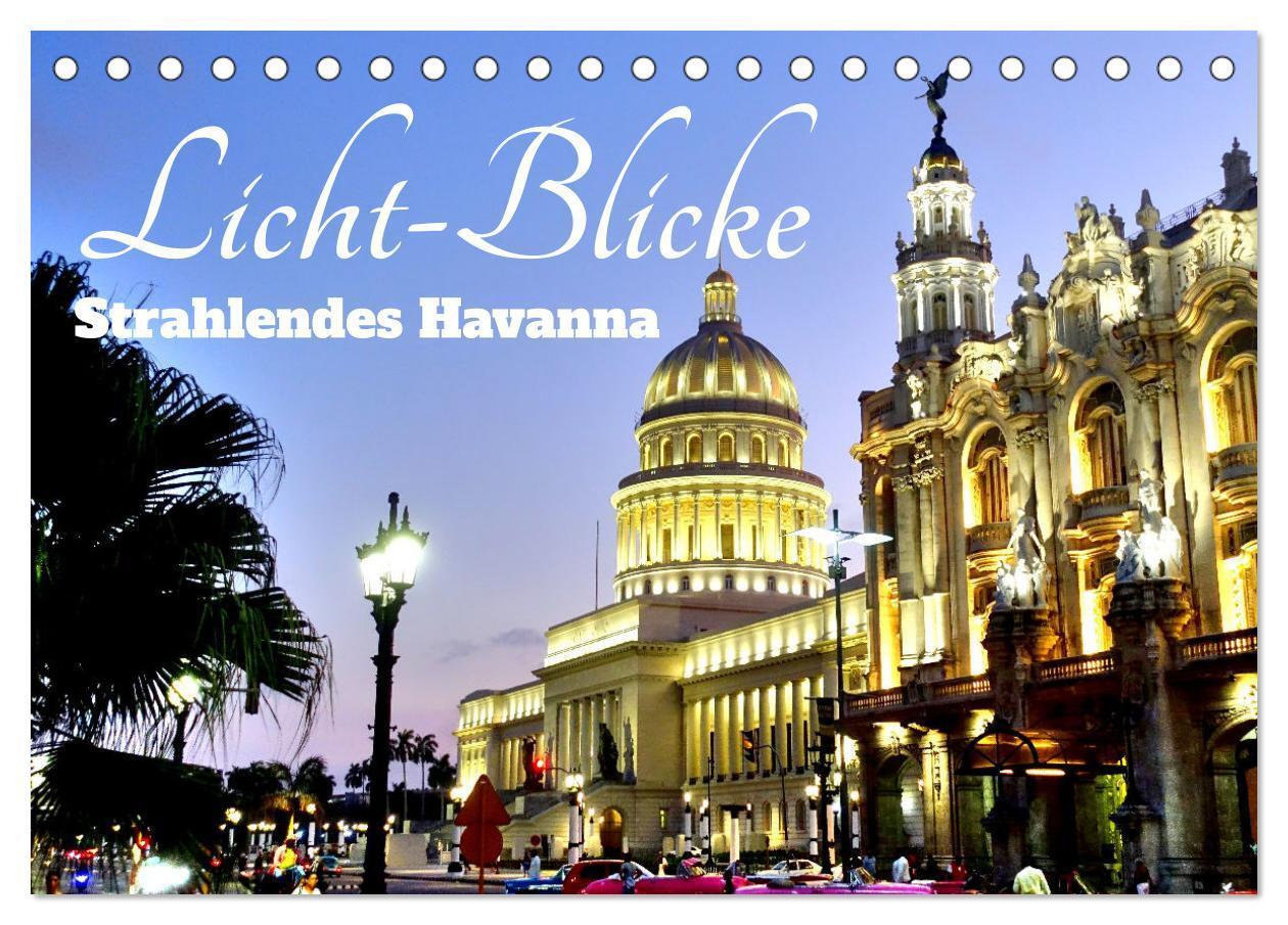 Cover: 9783435055661 | Licht-Blicke - Strahlendes Havanna (Tischkalender 2025 DIN A5...