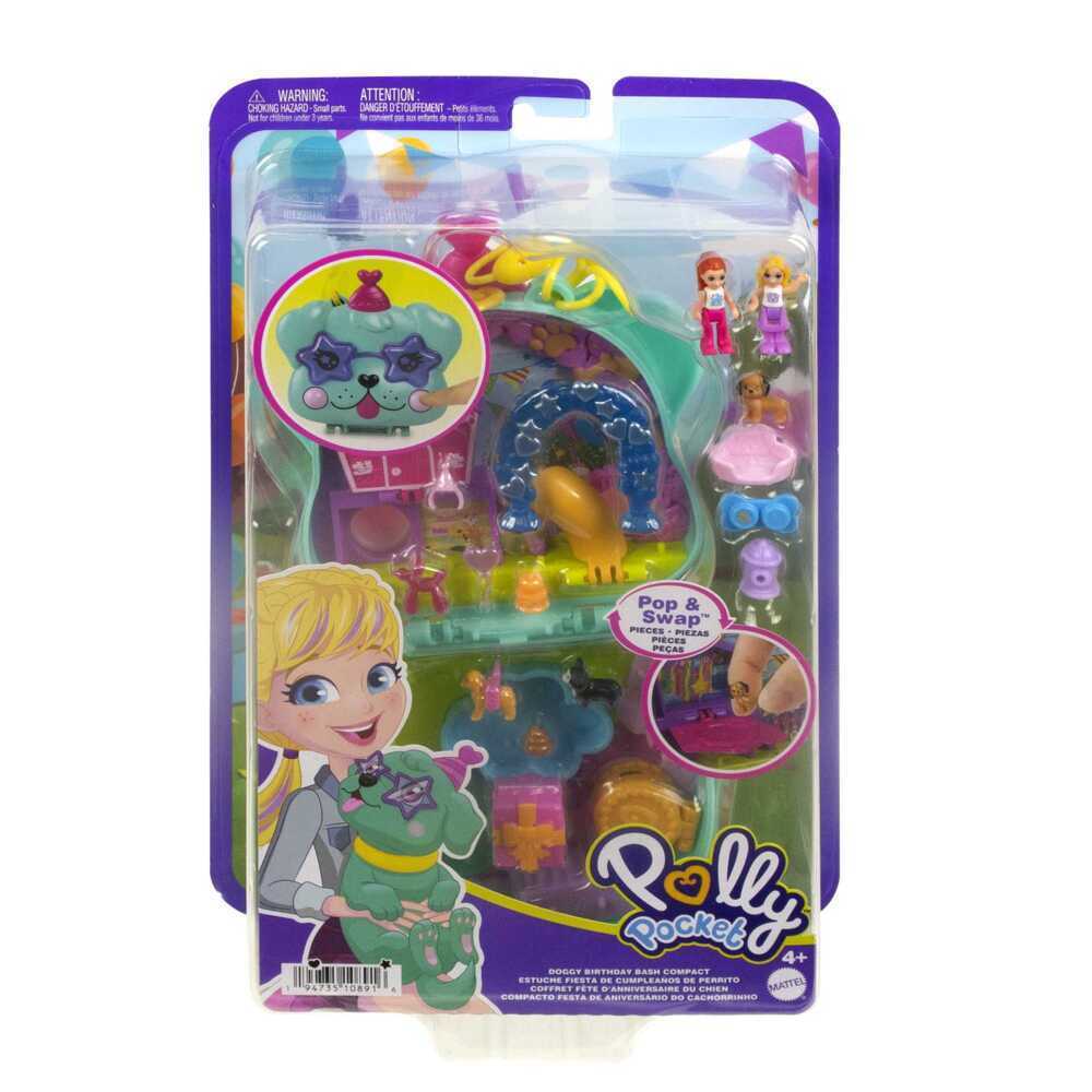 Cover: 194735108916 | Polly Pocket Doggy Birthday Bash | Stück | In Blister | 2023 | Mattel