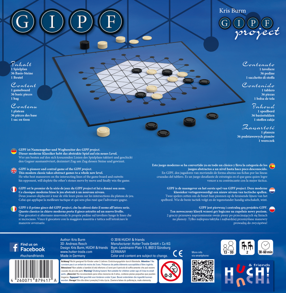 Bild: 4260071879417 | Gipf (Spiel) | Chris Burm | Spiel | In Spielebox | Deutsch | 2016