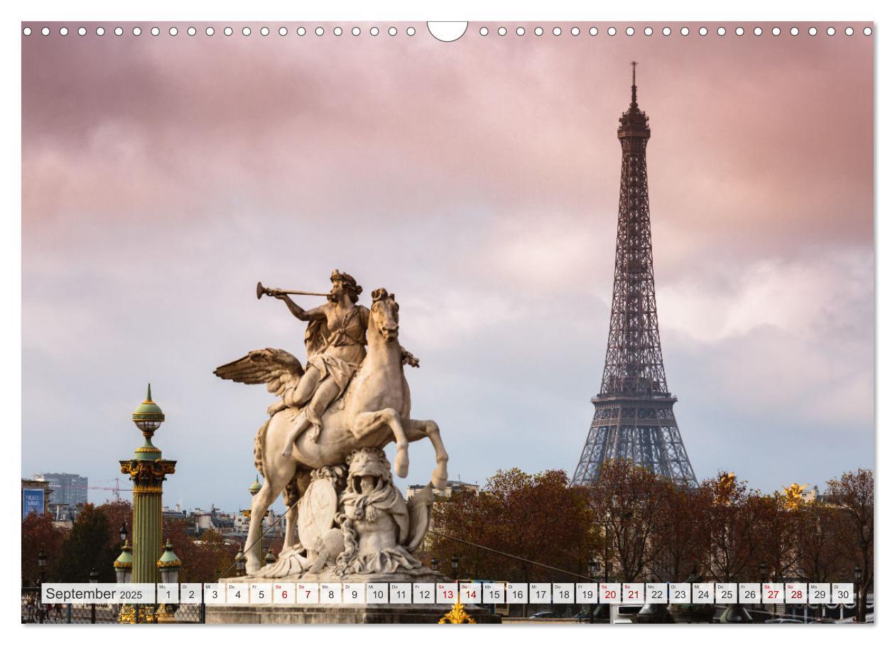 Bild: 9783435040889 | Paris - La Ville Lumière (Wandkalender 2025 DIN A3 quer), CALVENDO...