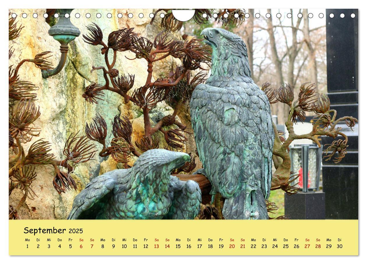 Bild: 9783457205785 | Am Zentralfriedhof in Wien (Wandkalender 2025 DIN A4 quer),...