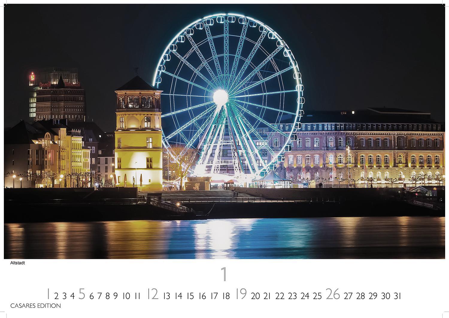 Bild: 9781835243008 | Düsseldorf 2025 L 35x50cm | Kalender | 14 S. | Deutsch | 2025