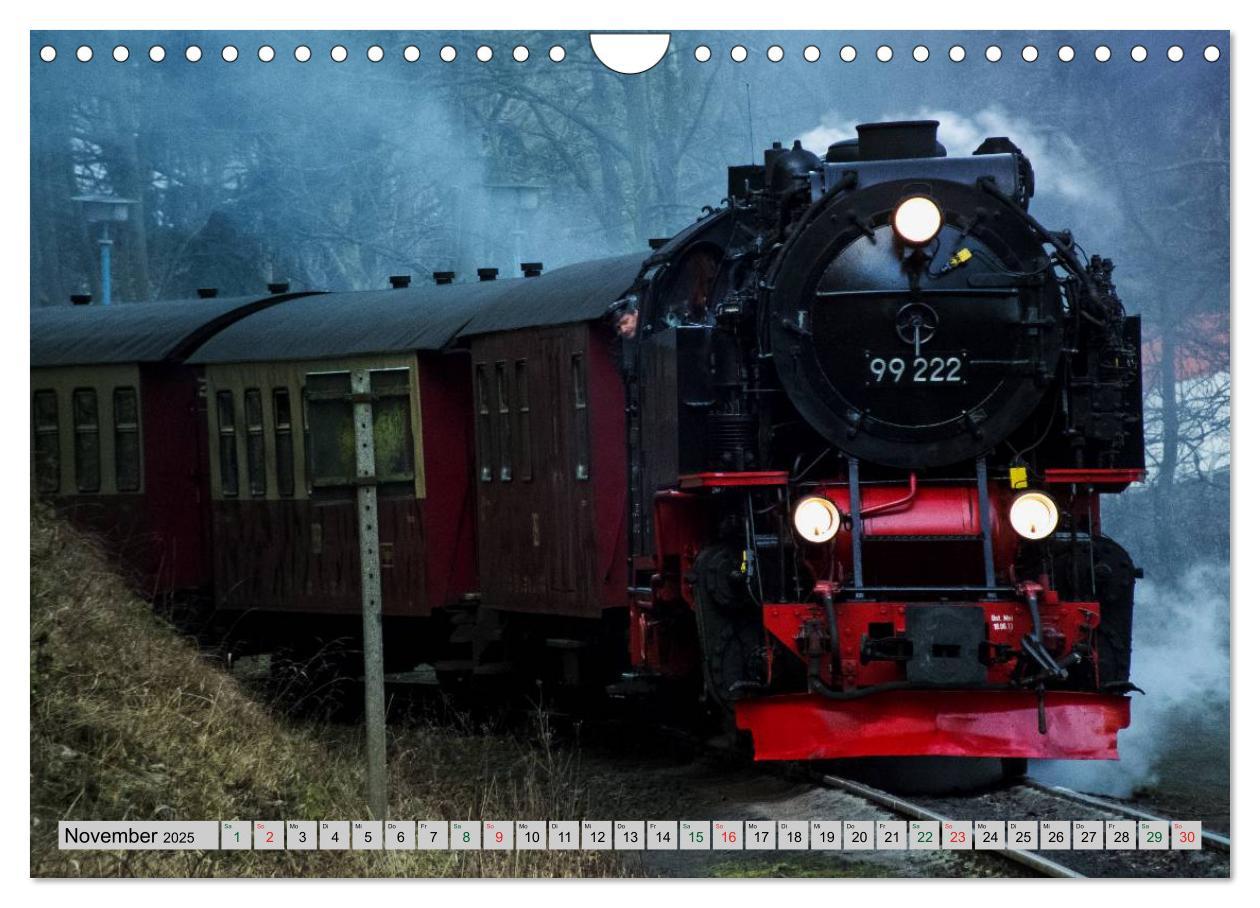 Bild: 9783435670260 | Unter Dampf durch den Harz (Wandkalender 2025 DIN A4 quer),...