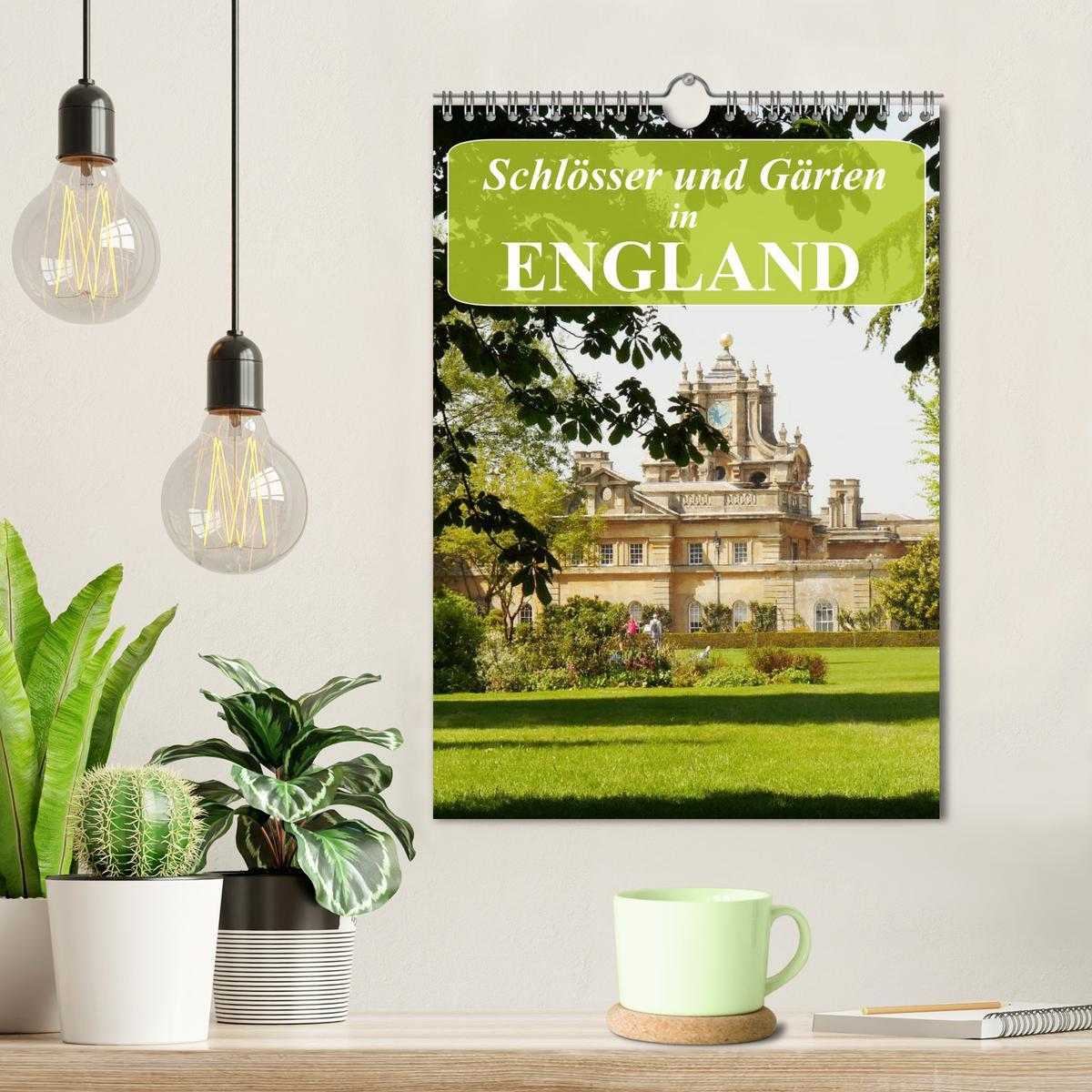 Bild: 9783435970506 | Schlösser und Gärten in England (Wandkalender 2025 DIN A4 hoch),...