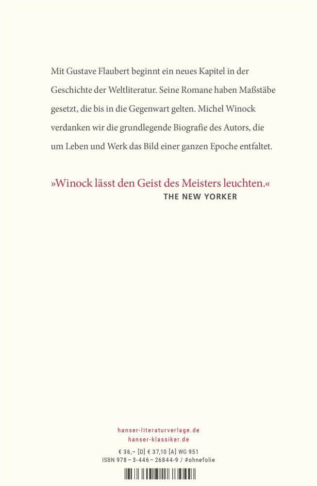 Bild: 9783446268449 | Flaubert | Biografie | Michel Winock | Buch | 656 S. | Deutsch | 2021