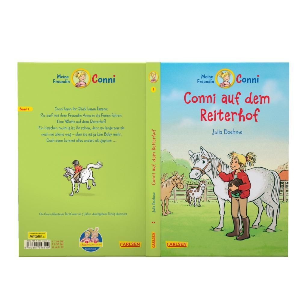 Bild: 9783551558510 | Conni auf dem Reiterhof (farbig illustriert) | Julia Boehme | Buch