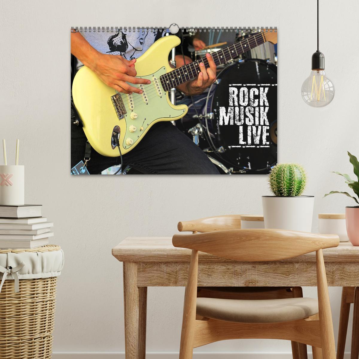 Bild: 9783435188673 | Rockmusik live (Wandkalender 2025 DIN A3 quer), CALVENDO...