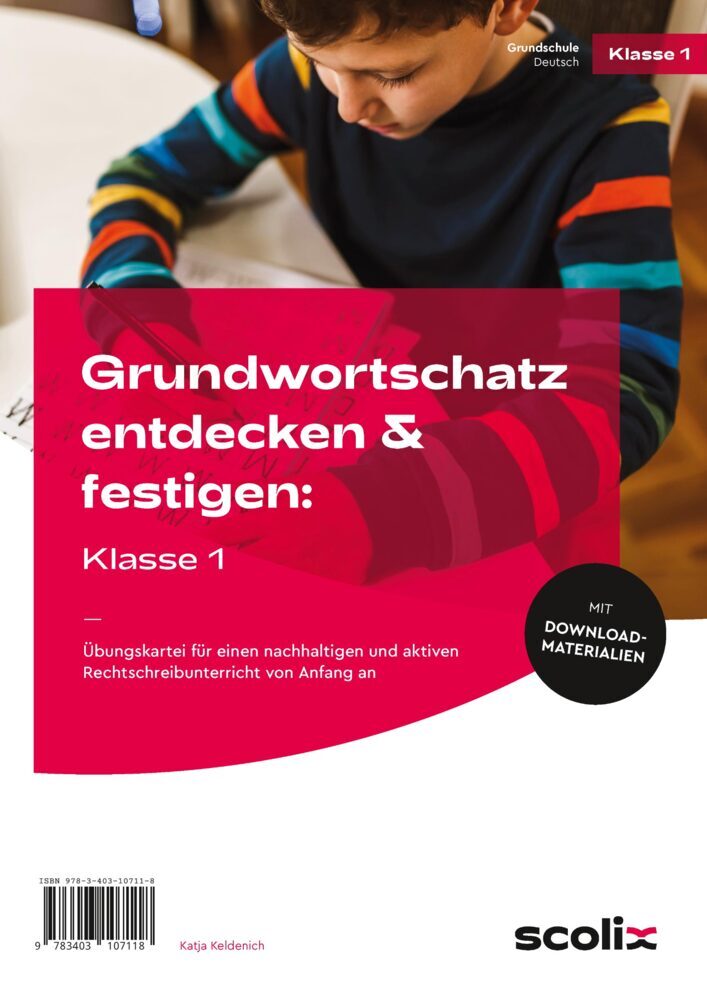 Cover: 9783403107118 | Grundwortschatz entdecken &amp; festigen: Klasse 1, m. 1 Beilage | 24 S.