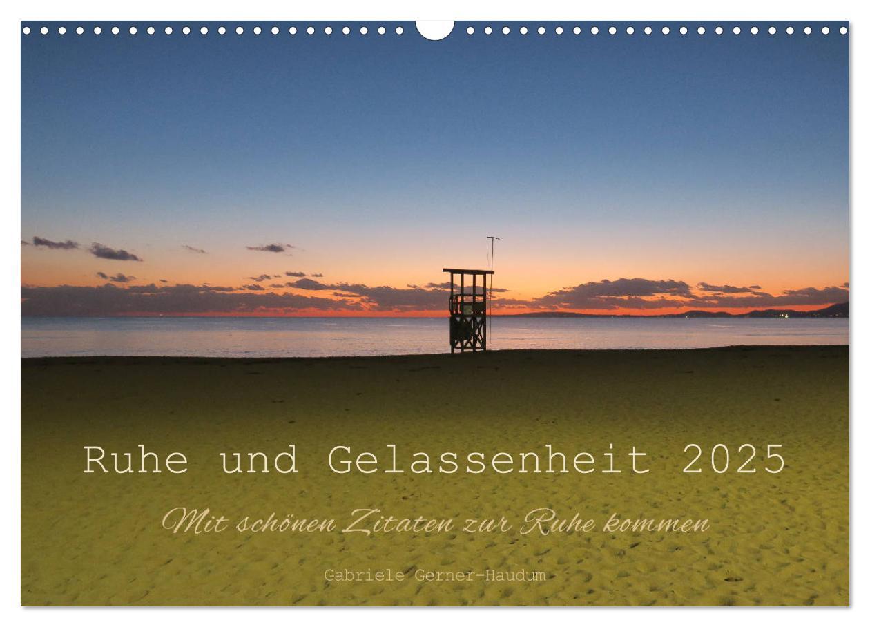 Cover: 9783435257348 | Ruhe und Gelassenheit 2025 (Wandkalender 2025 DIN A3 quer),...