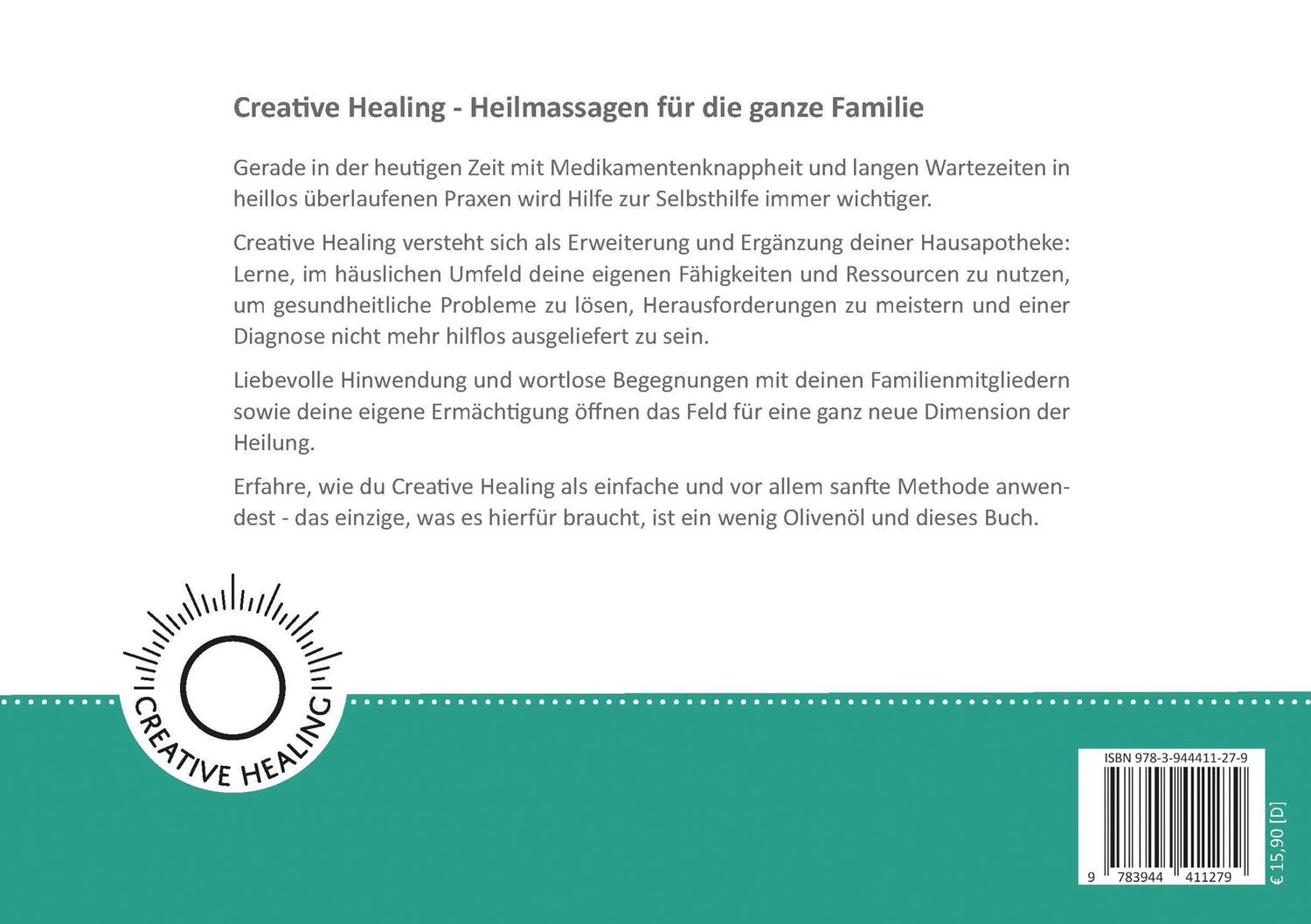 Rückseite: 9783944411279 | Creative Healing für die ganze Familie | Claudia Pfeiffer | Buch