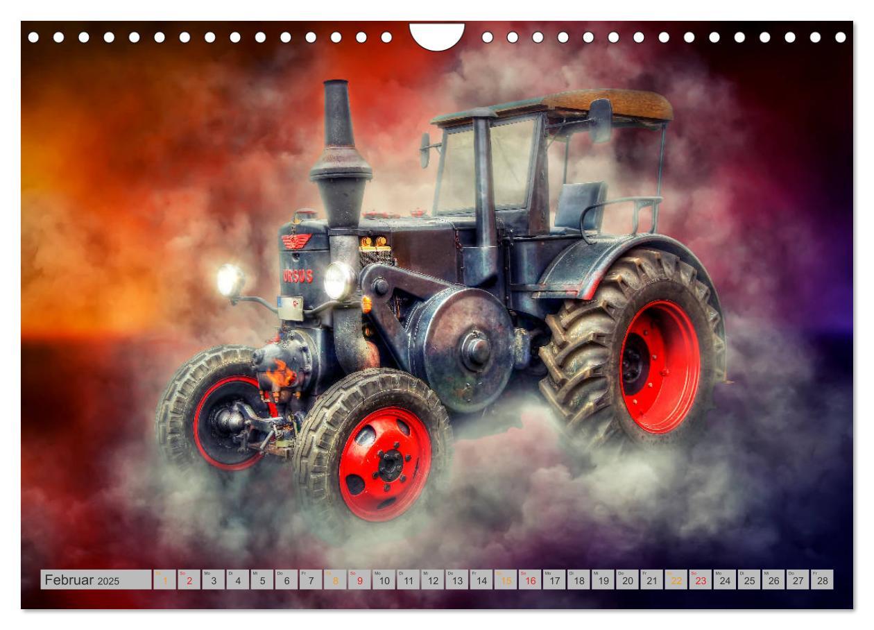 Bild: 9783435327652 | Traktor Legenden (Wandkalender 2025 DIN A4 quer), CALVENDO...