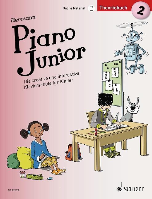 Cover: 9783795700515 | Piano Junior: Theoriebuch 2 | Hans-Günter Heumann | Broschüre | 48 S.