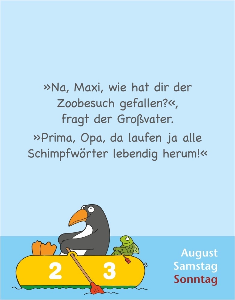 Bild: 9783840034152 | Witze für Kids Tagesabreißkalender 2025 | Kalender | Geblockt | 324 S.