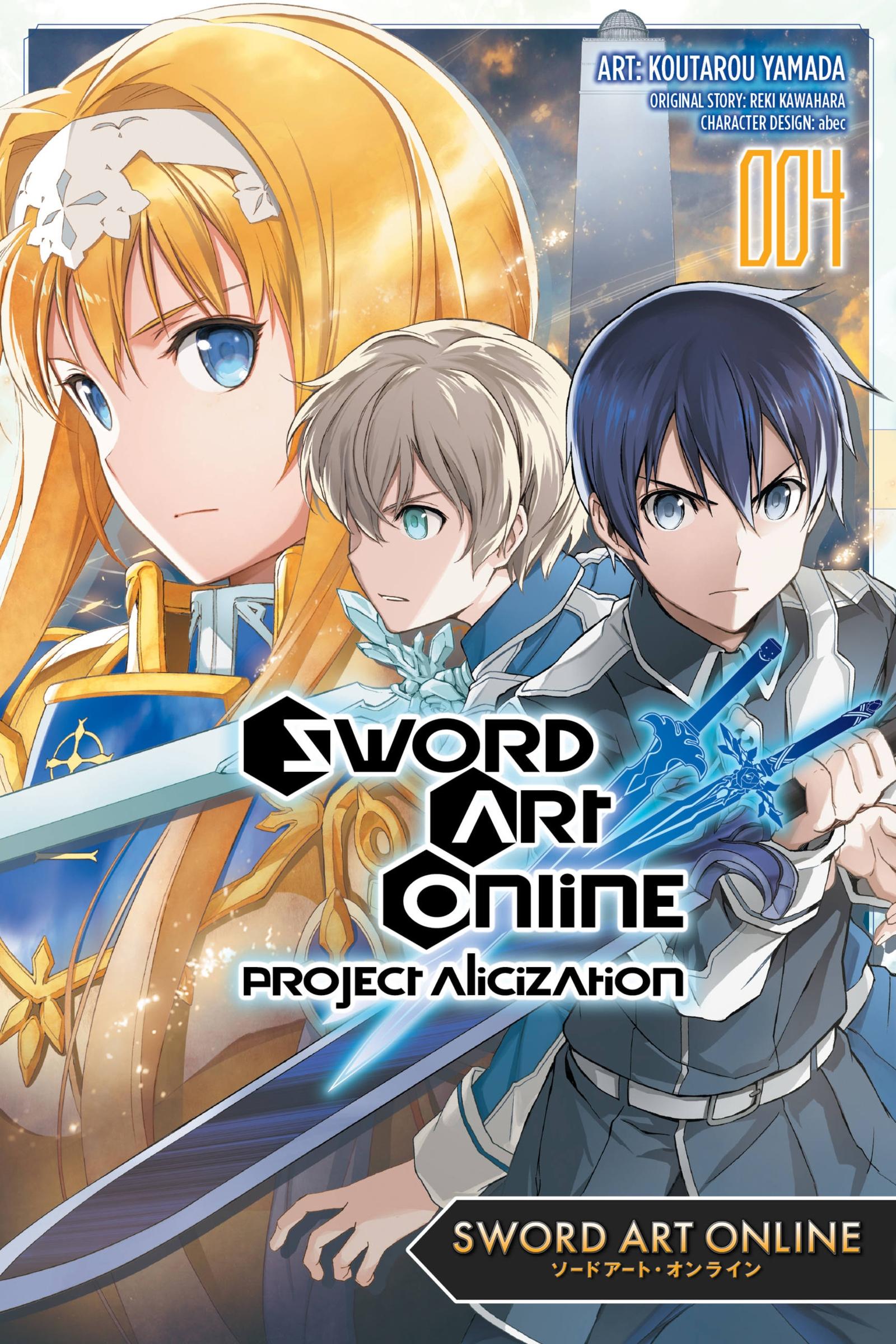 Cover: 9781975341770 | Sword Art Online: Project Alicization, Vol. 4 (Manga) | Reki Kawahara