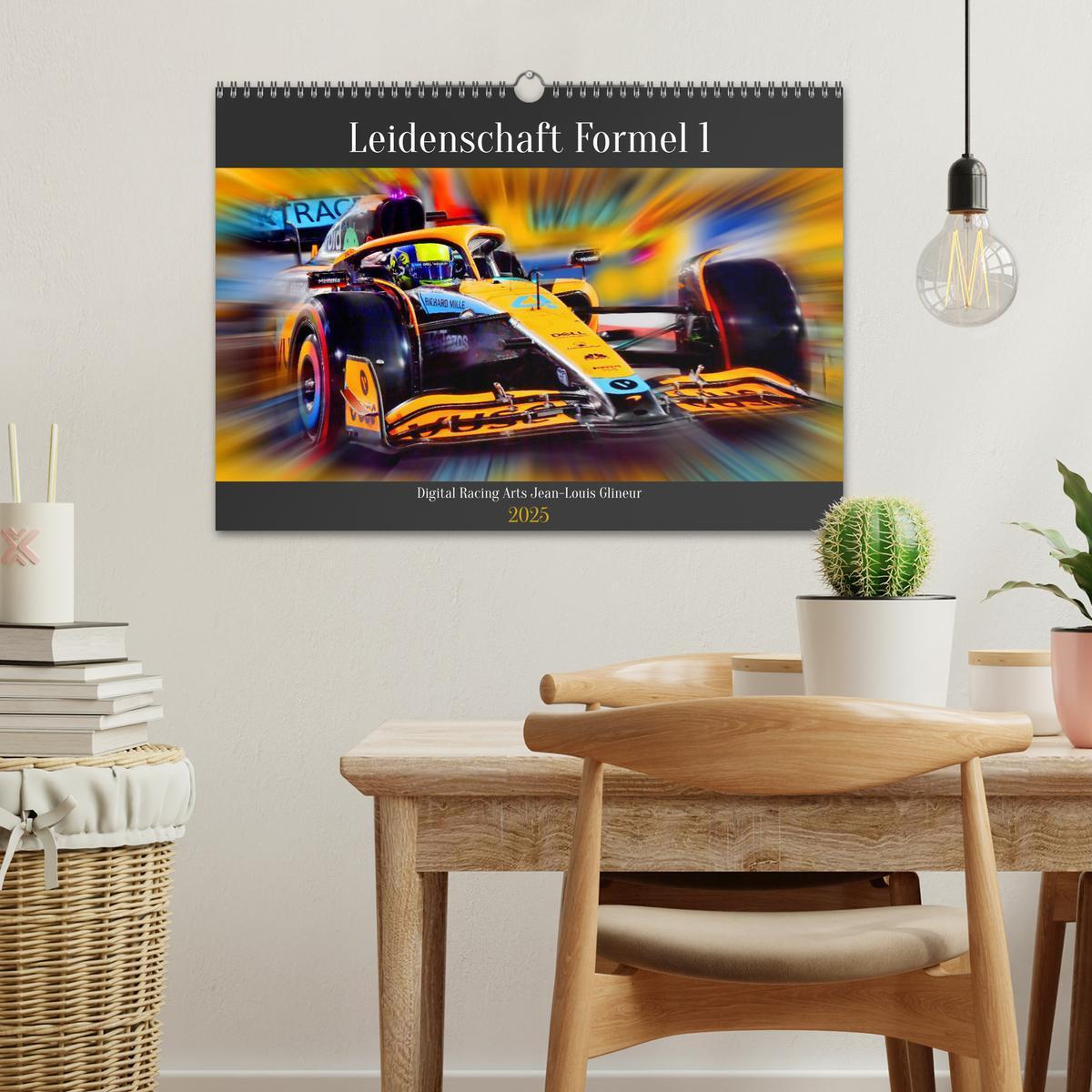 Bild: 9783435000821 | Leidenschaft Formel 1 (Wandkalender 2025 DIN A3 quer), CALVENDO...