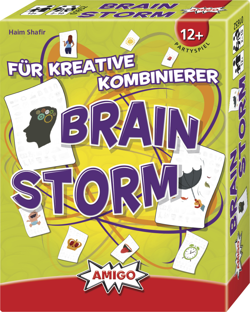 Cover: 4007396016529 | Brain Storm (Kartenspiel) | Für kreative Querdenker | Haim Shafir