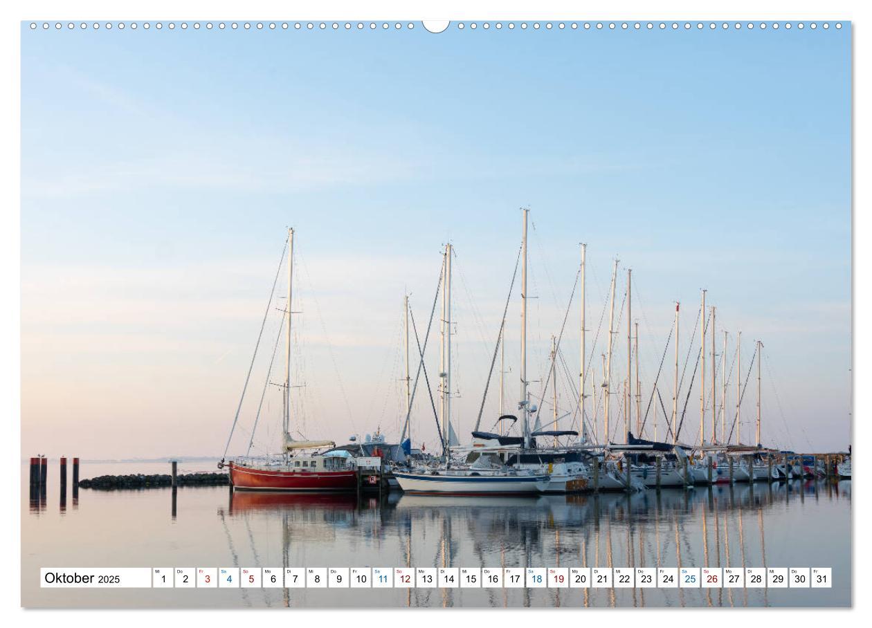 Bild: 9783435201860 | Schiff und Segel - HIDDENSEE (Wandkalender 2025 DIN A2 quer),...