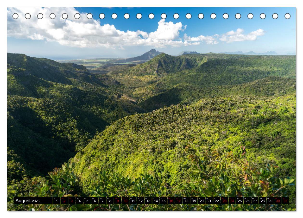 Bild: 9783435332397 | Trauminsel Mauritius (Tischkalender 2025 DIN A5 quer), CALVENDO...