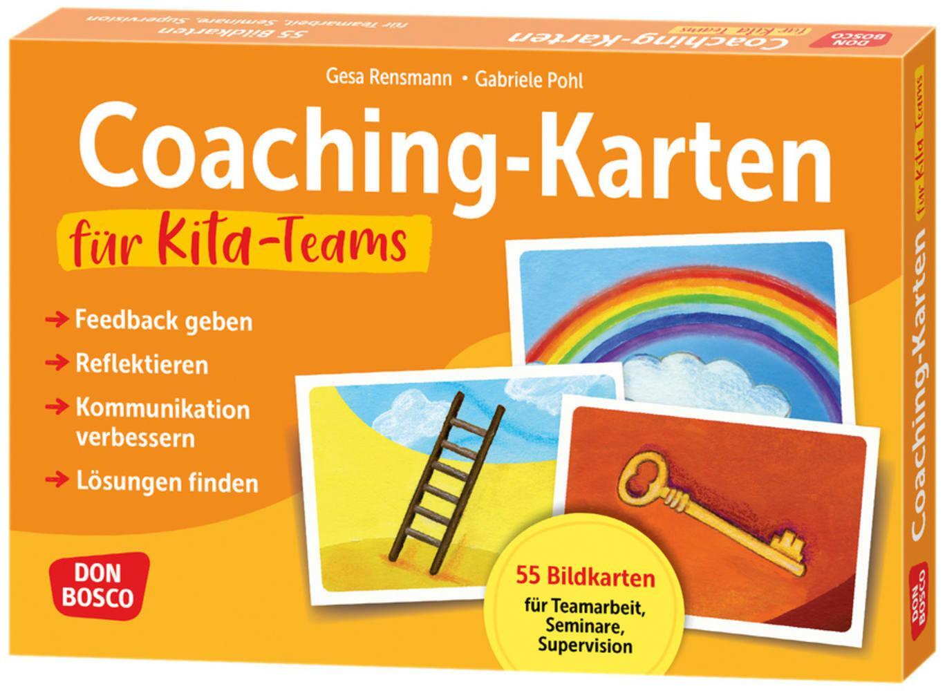 Cover: 4260694921531 | Coaching-Karten für Kita-Teams | Gesa Rensmann | Box | 55 S. | Deutsch