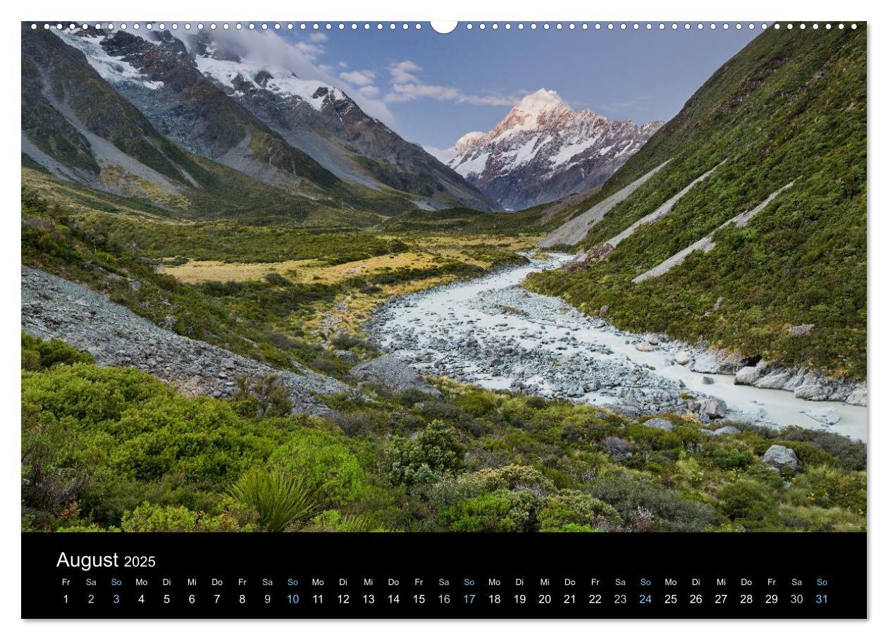 Bild: 9783435564774 | Traumziel Neuseeland 2025 (Wandkalender 2025 DIN A2 quer), CALVENDO...