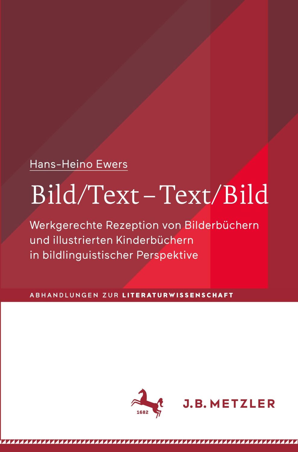 Cover: 9783662695913 | Bild/Text ¿ Text/Bild | Hans-Heino Ewers | Taschenbuch | Paperback