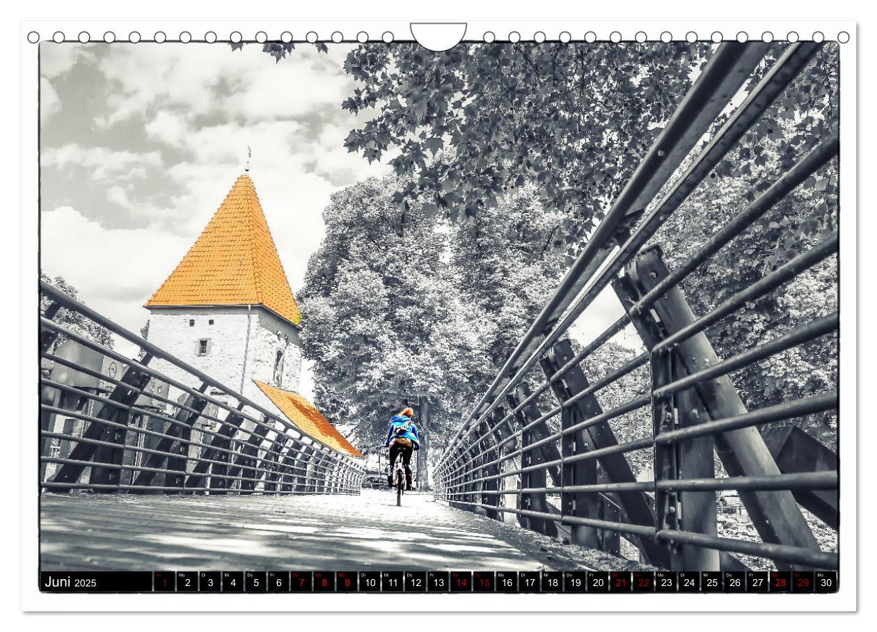 Bild: 9783435209569 | Osnabrück fährt Fahrrad (Wandkalender 2025 DIN A4 quer), CALVENDO...