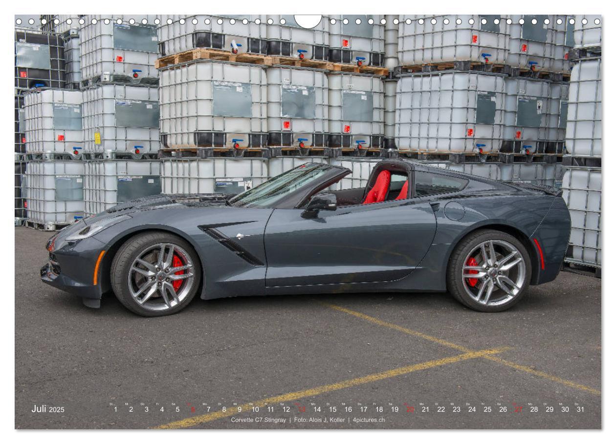 Bild: 9783435573400 | Corvette - Die US Ikone 2025 (Wandkalender 2025 DIN A3 quer),...