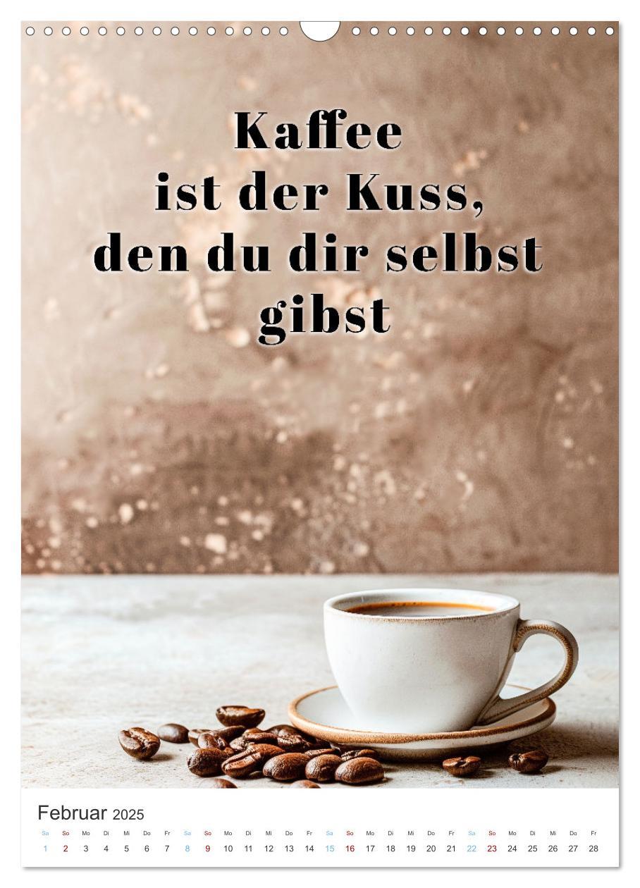 Bild: 9783383820151 | Kaffeegenuss für die Seele (Wandkalender 2025 DIN A3 hoch),...