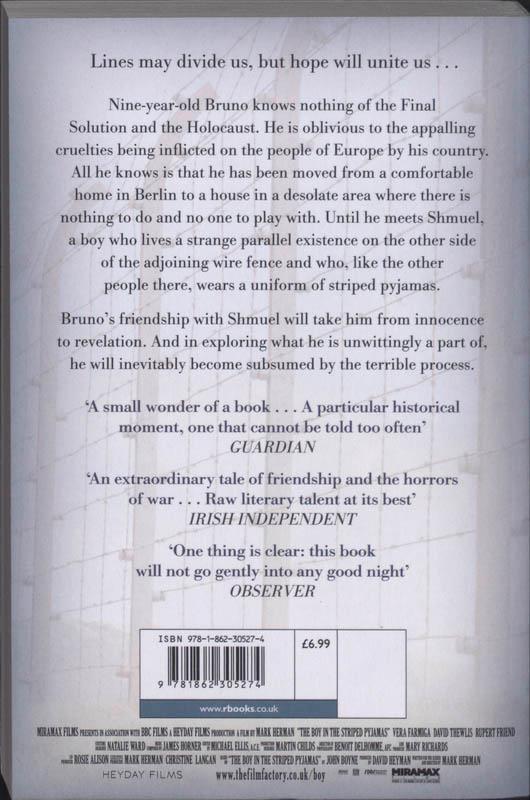 Rückseite: 9781862305274 | The Boy in the Striped Pyjamas. Film Tie-In | John Boyne | Taschenbuch