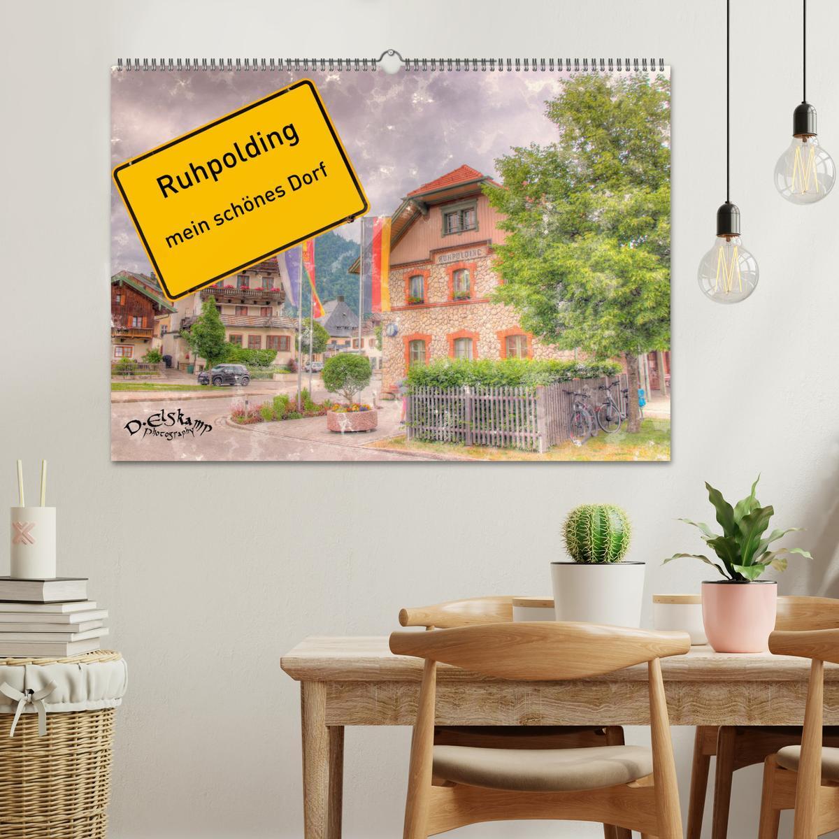 Bild: 9783435026753 | Ruhpolding mein schönes Dorf (Wandkalender 2025 DIN A2 quer),...