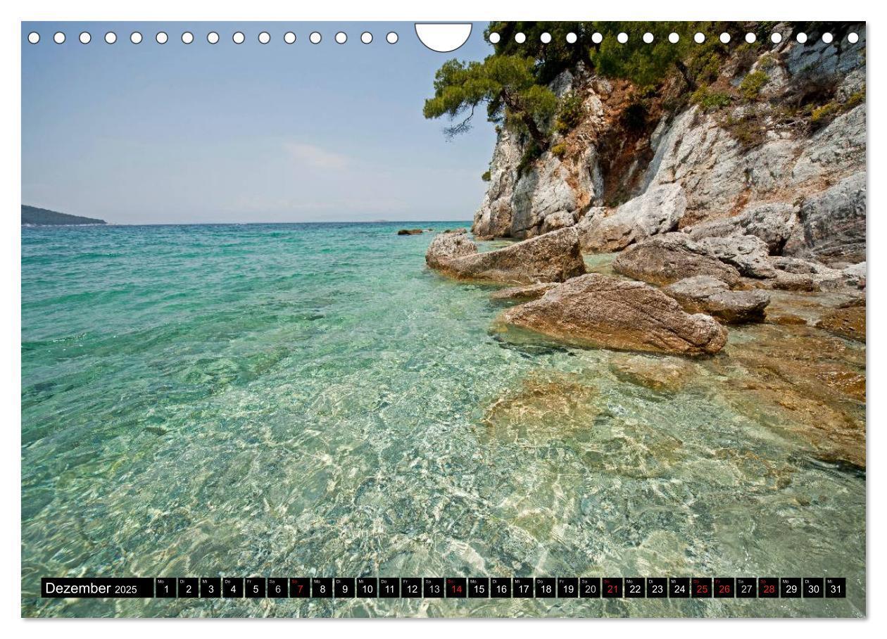 Bild: 9783435741762 | Skiathos + Skopelos (Wandkalender 2025 DIN A4 quer), CALVENDO...