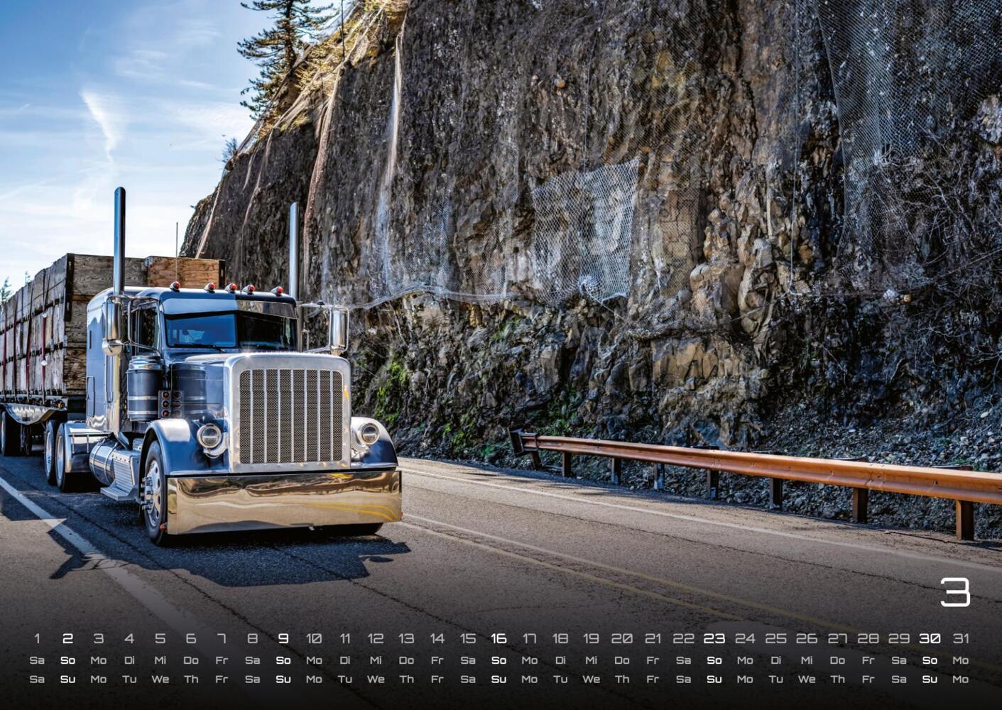 Bild: 9783986734107 | Trucks - Könige der Straße - LKW - 2025 - Kalender DIN A2 | Kalender