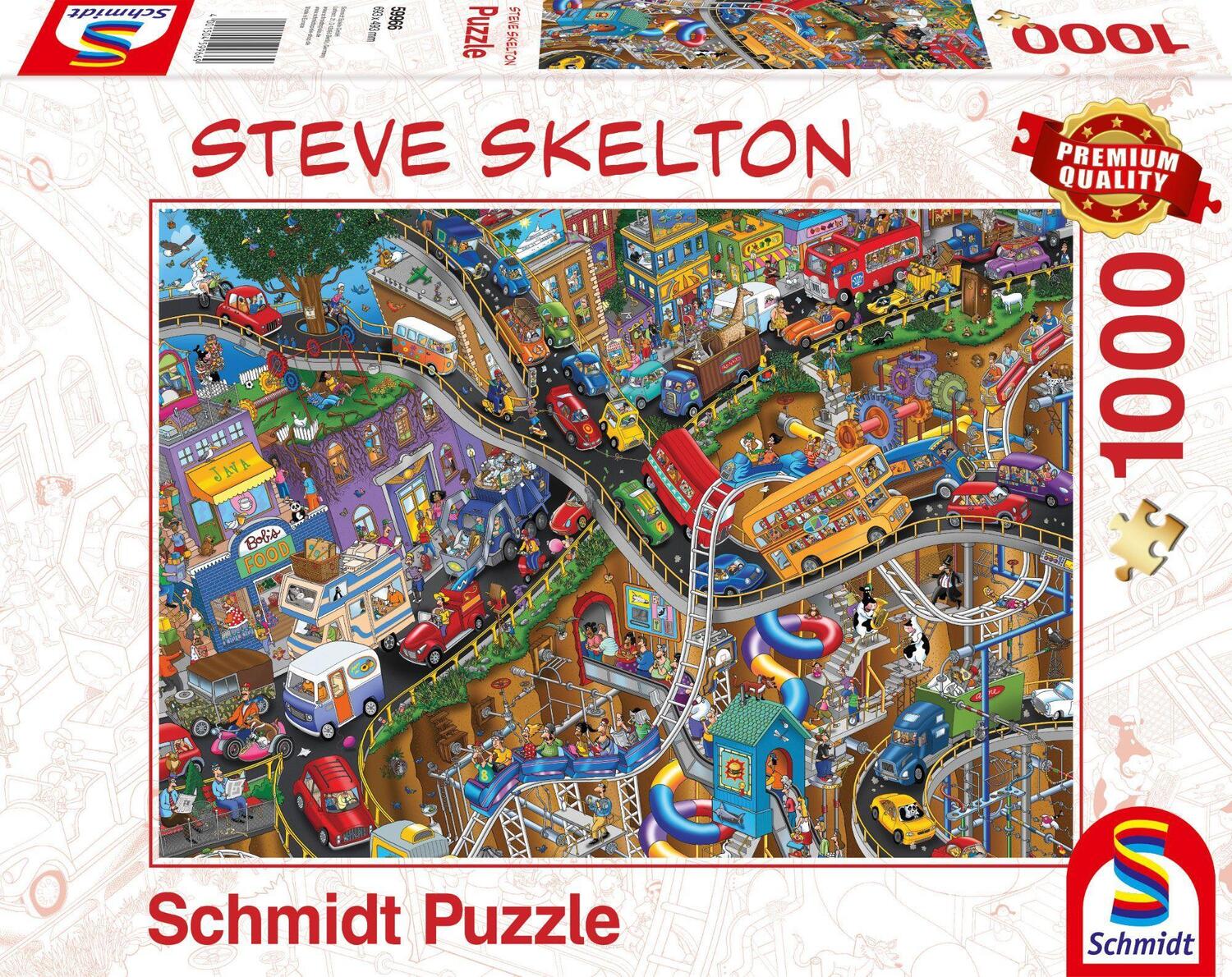 Cover: 4001504599669 | Alles in Bewegung. 1.000 Teile | Erwachsenenpuzzle Steve Skelton