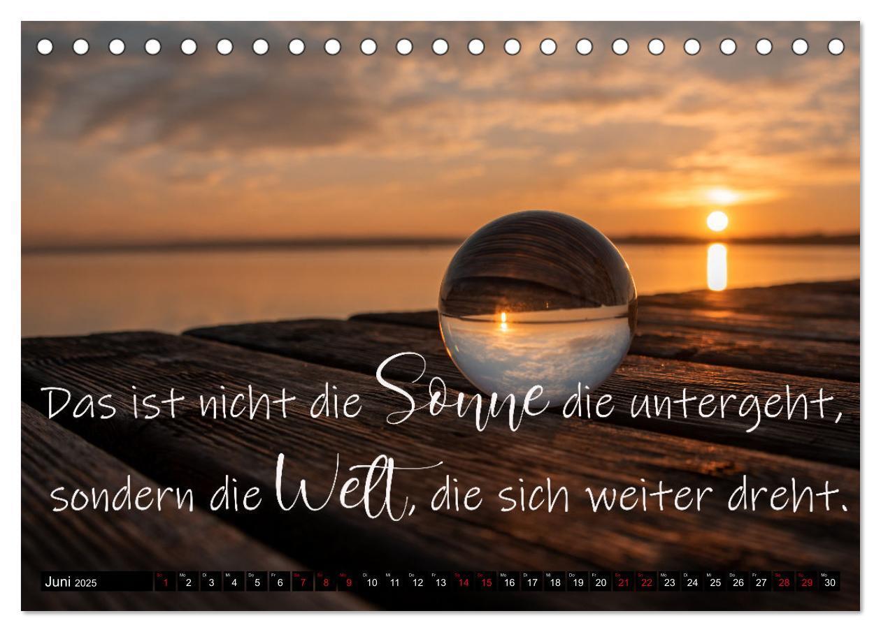 Bild: 9783435029907 | Bilder und Texte für die Seele (Tischkalender 2025 DIN A5 quer),...