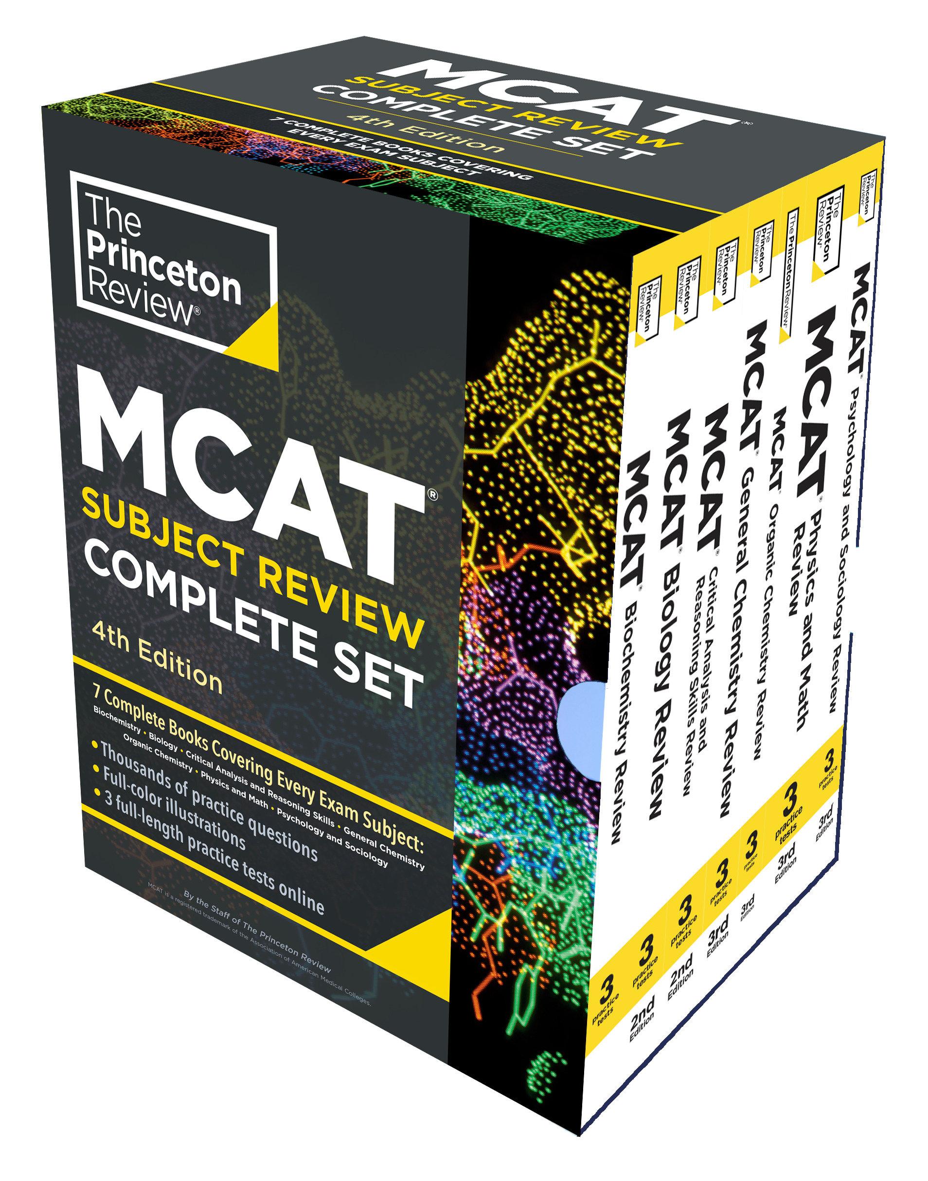 Cover: 9780593516287 | Princeton Review MCAT Subject Review Complete Box Set, 4th Edition