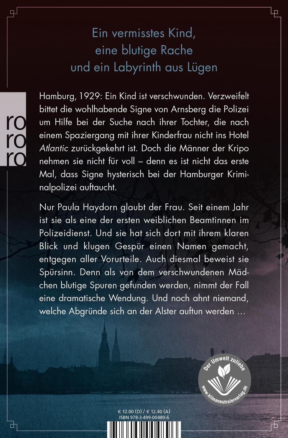 Rückseite: 9783499004896 | Das Kind der Lügen | Historischer Kriminalroman | Helga Glaesener