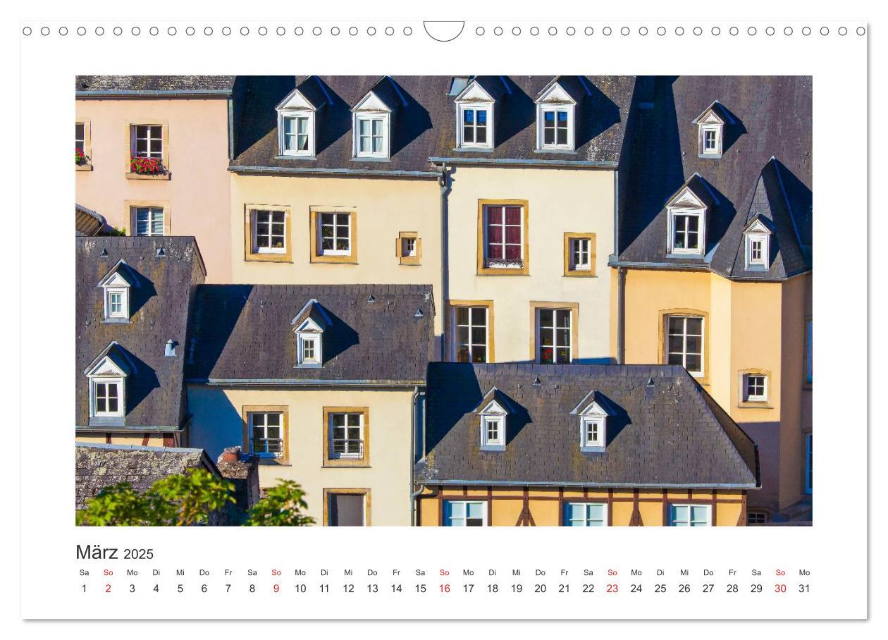 Bild: 9783435592159 | LUXEMBURG Stadt der Kontraste (Wandkalender 2025 DIN A3 quer),...