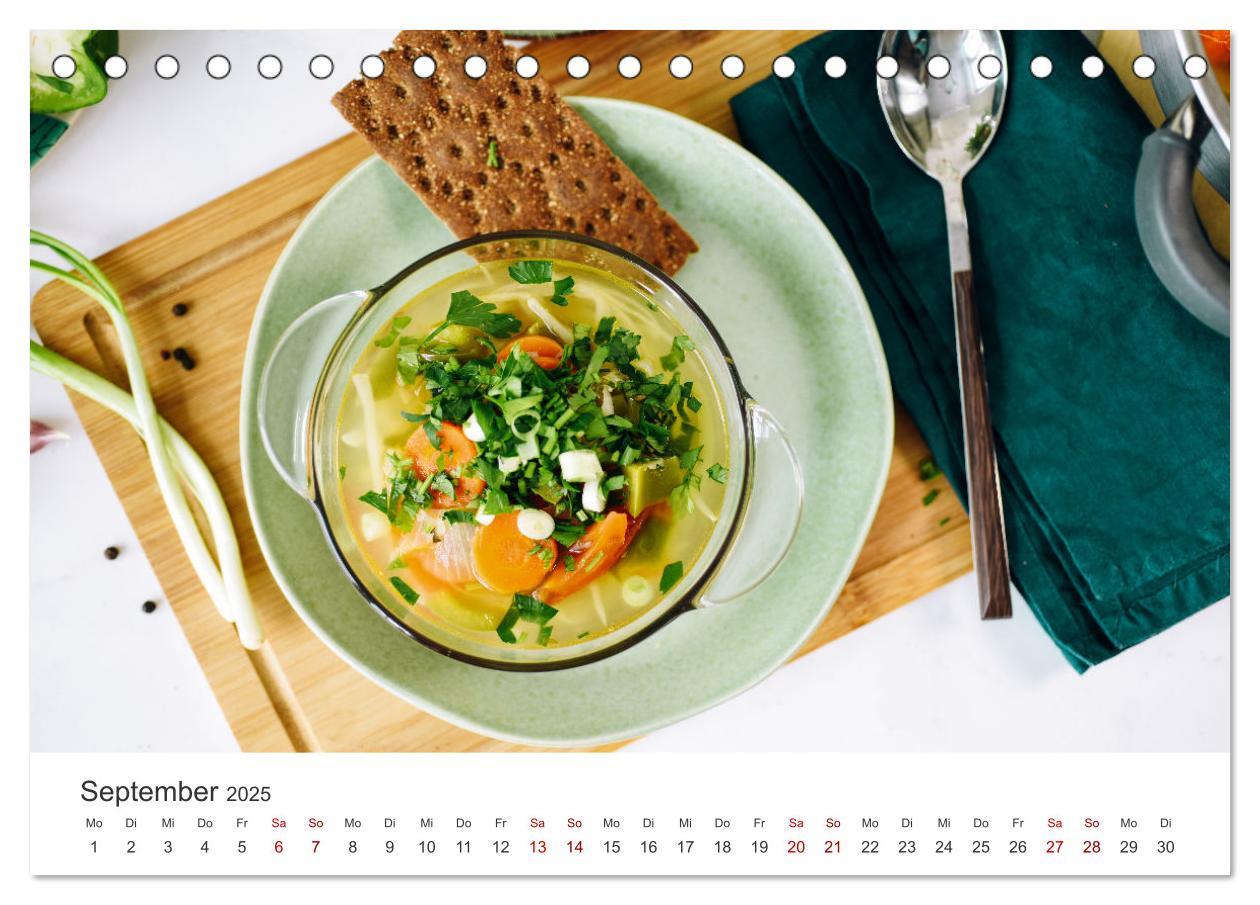 Bild: 9783383936203 | Vegan - Mmmh lecker! (Tischkalender 2025 DIN A5 quer), CALVENDO...